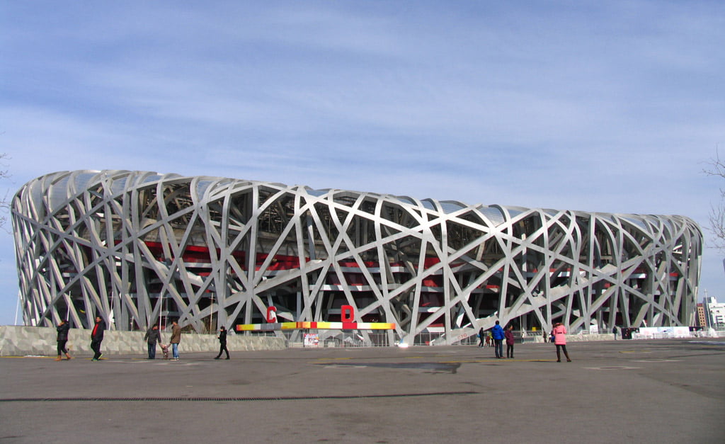 Pekino olimpinis stadionas. Architektai „HERZOG & DE MEURON“. pxhere.com nuotr.