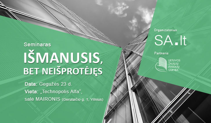 seminaras ismanusis bet neisprotejes 1