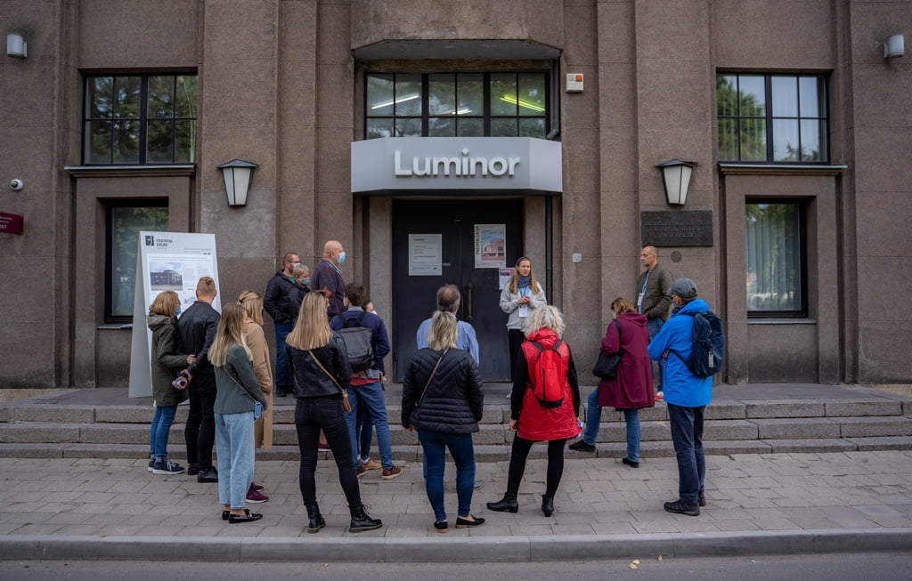 Akimirka iš ekskursijų Buv. Lietuvos bankas Nuotraukos autorius Arvydas Gudas