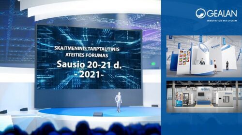 GEALAN Skaitmeninis Ateities Forumas pirmą kartą rengiamas virtualiai 2021 metų sausio 20-21 dienomis.