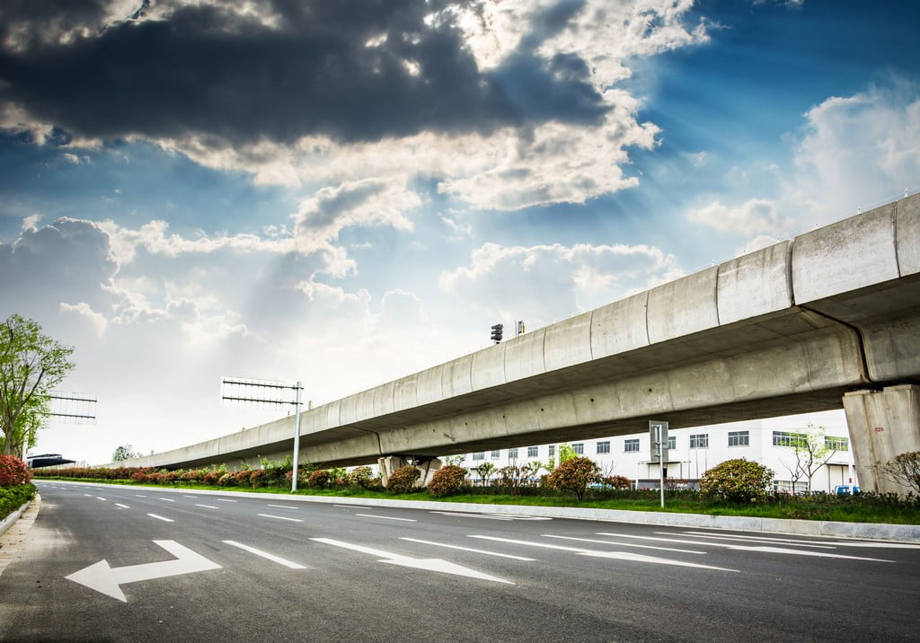 view high speed viaduct