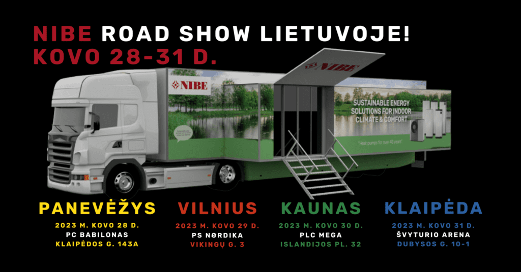 NIBE Road Show Lietuvoje „Facebook renginio virselis 2023 3