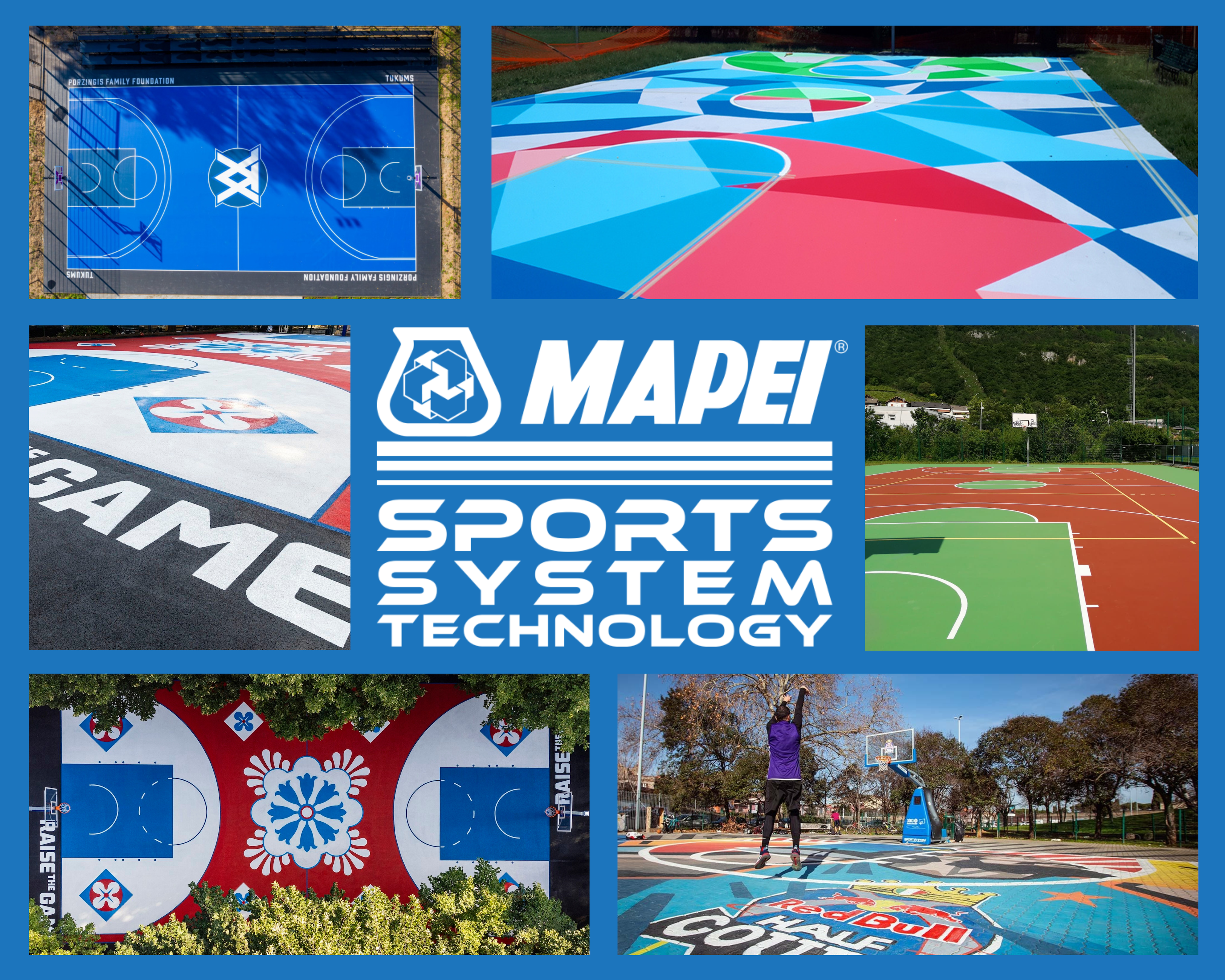 MAPEI sportines sistemos