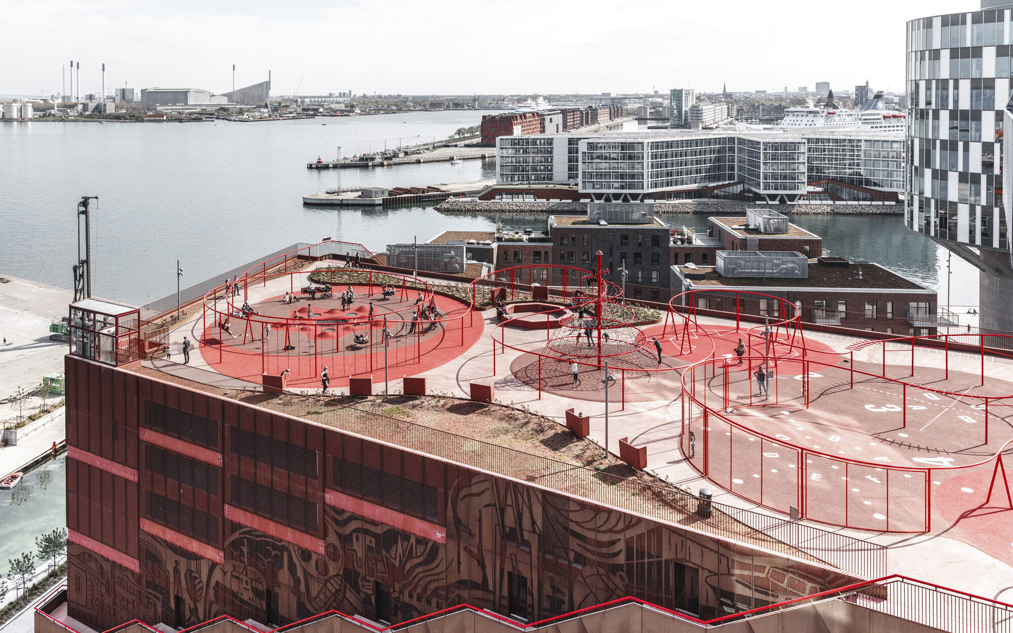 JAJA Architects ParknPlay rooftop above parking house struture ©Rasmus Hjortshoj edited