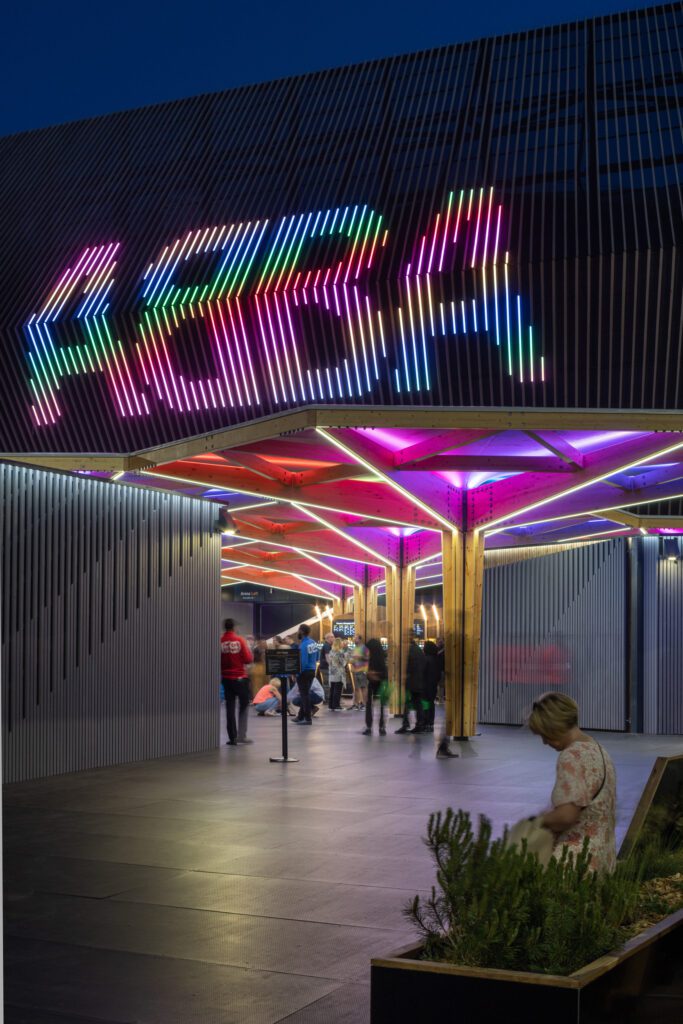 abba arena stufish entertainment architects Dirk Lindner logo abba