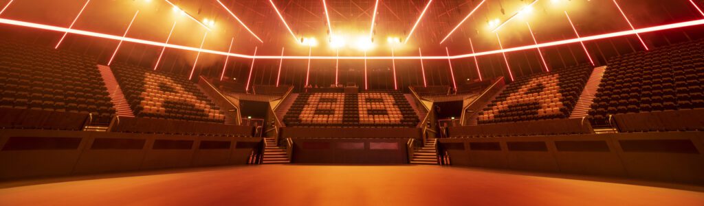 abba arena stufish entertainment architects Johan Persson nuotr