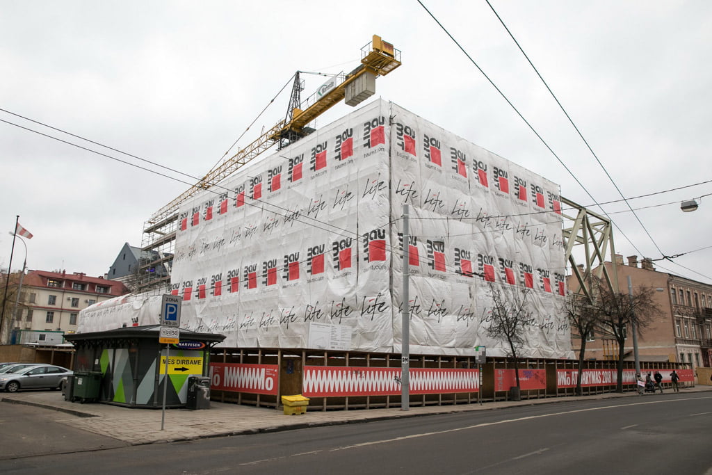 MO muziejaus statybos. S. Žiūros nuotr.