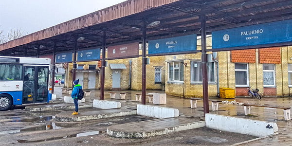 Trakų autobusų stotis. Trakų r. savivaldybės nuotr.