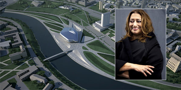 Dame Zaha Hadid (Giovanna Silva nuotr.)